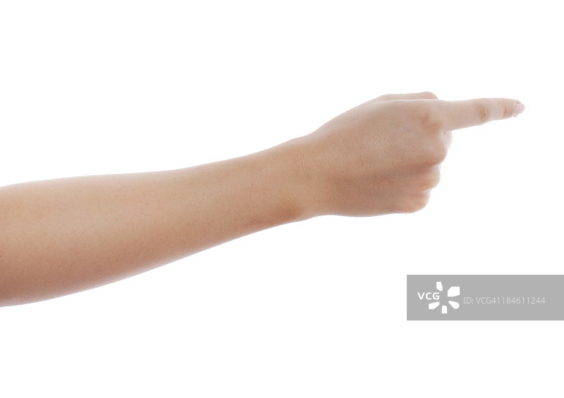 用手指向上指图片素材