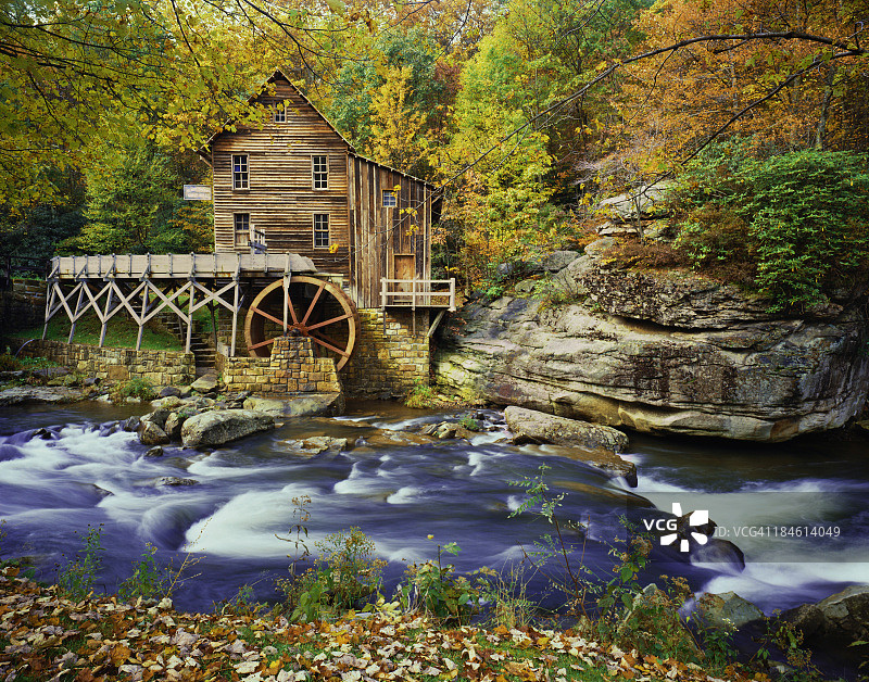 西弗吉尼亚州的秋天图片素材