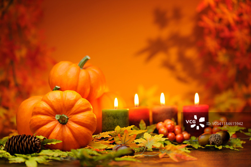 秋天的装饰图片素材