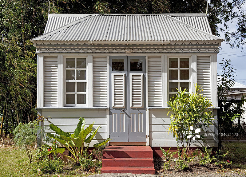 巴巴多斯的小屋图片素材