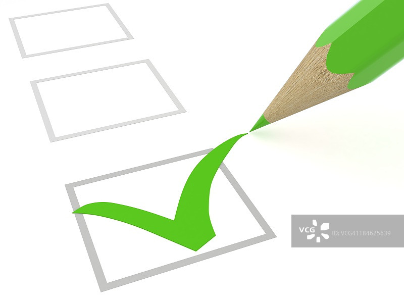 绿色对勾图片素材