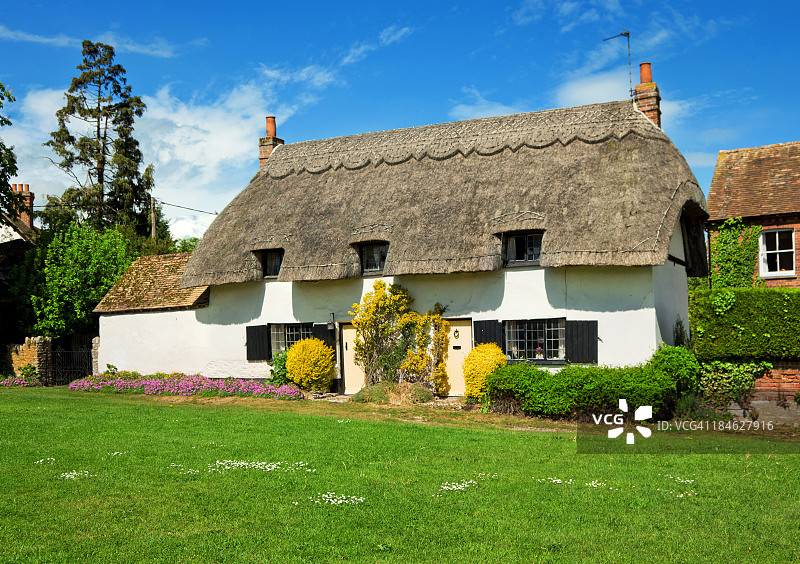 英国乡村小屋图片素材