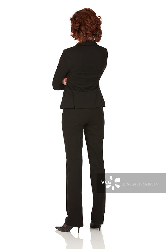 女商人背影图片素材