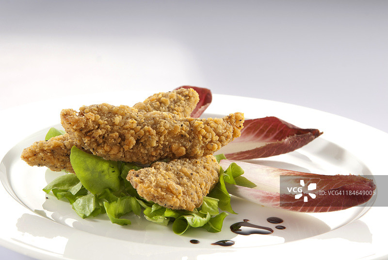 香脆炸鸡柳图片素材