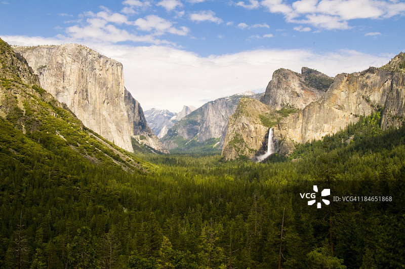 约塞米蒂山谷图片素材
