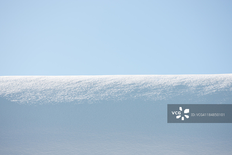 雪天平原背景图片素材