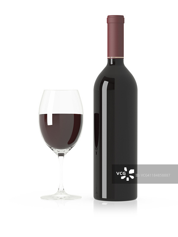 红酒瓶图片素材