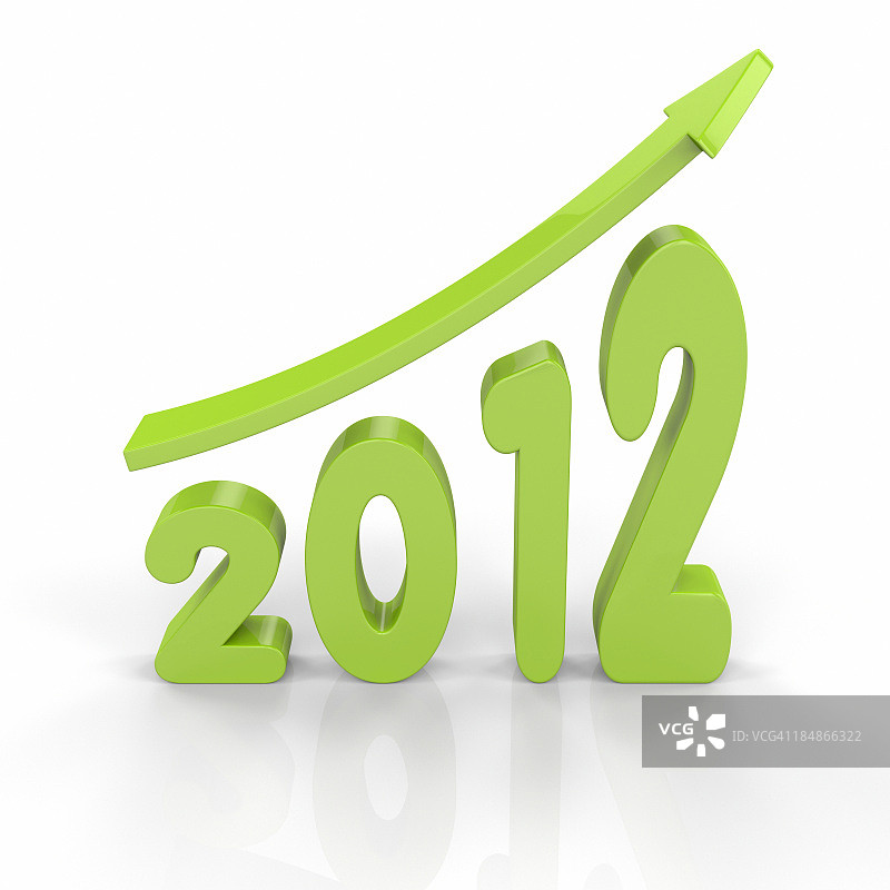 2012年增长图片素材