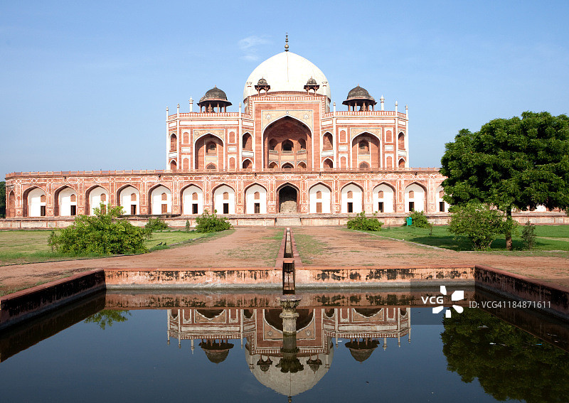 印度新德里胡马雍陵图片素材