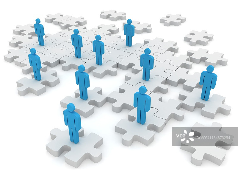 网络拼图图片素材