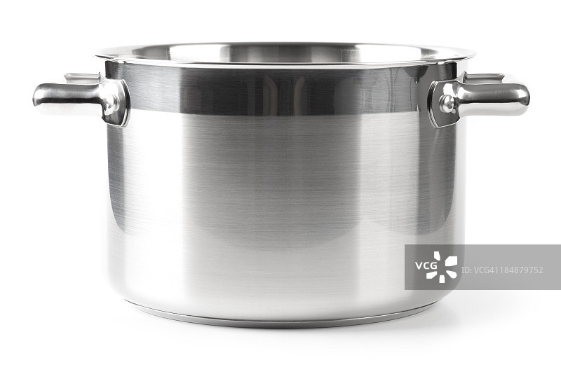 不锈钢平底锅图片素材
