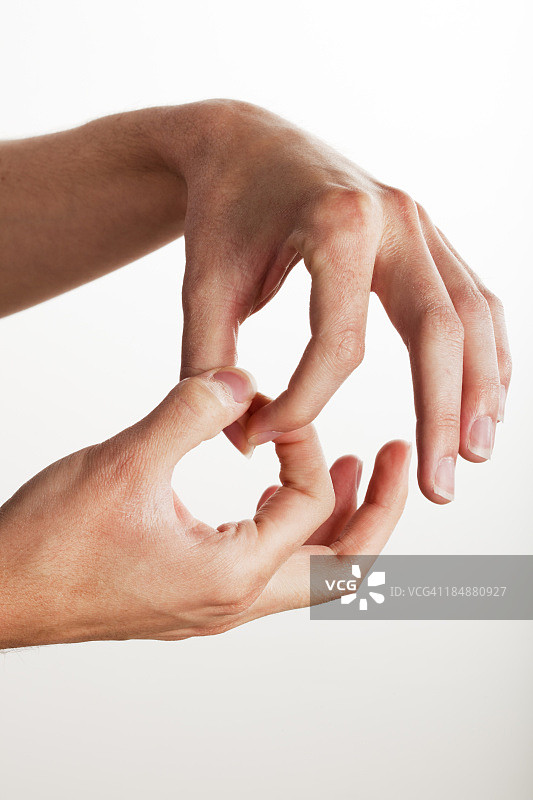 手语表示加入的手势图片素材