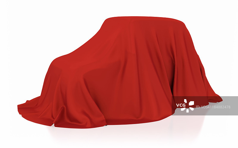被遮盖的汽车图片素材