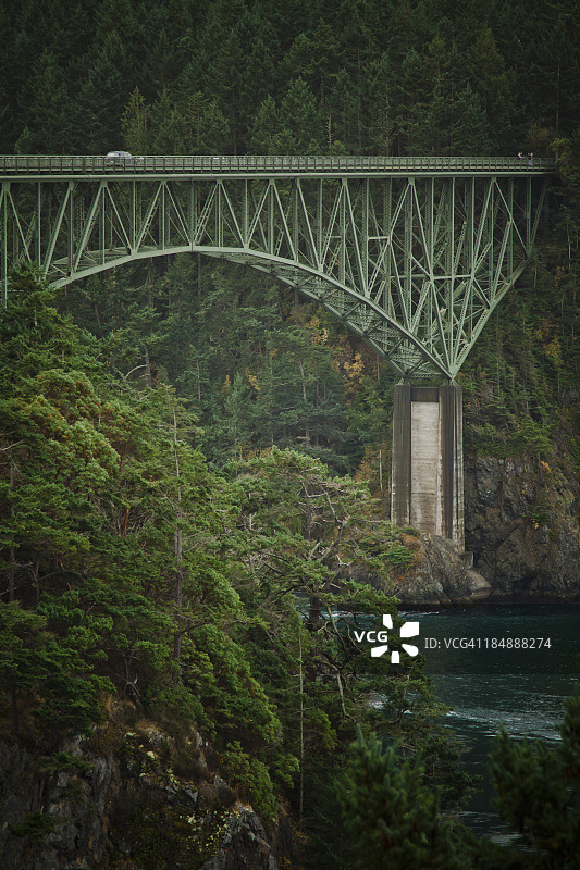 Deception Pass Bridge图片素材