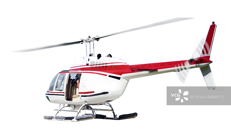 电视新闻直升机图片素材
