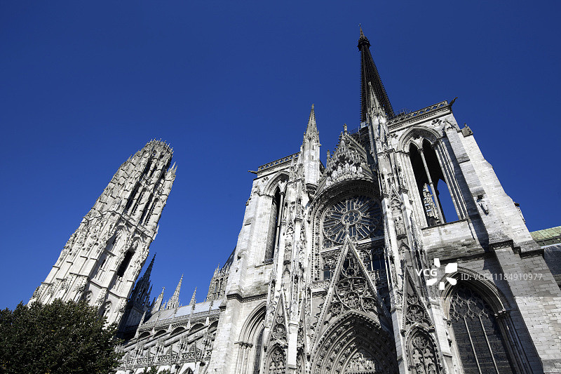 鲁昂大教堂图片素材