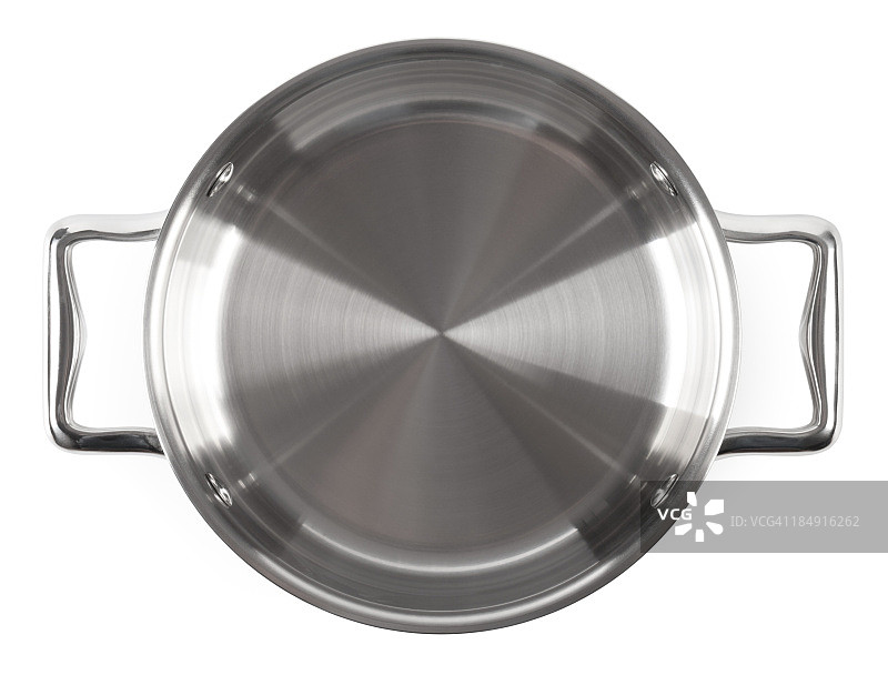 不锈钢平底锅图片素材