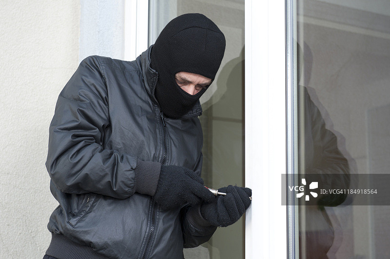 入室盗窃者图片素材
