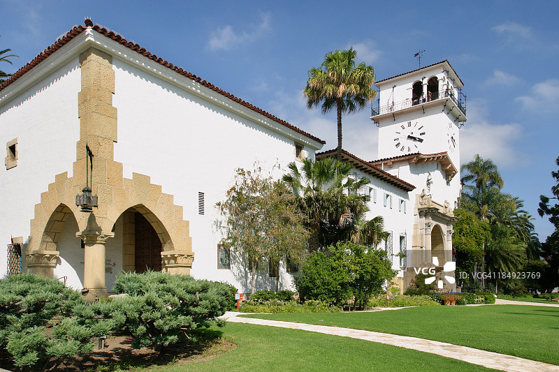 圣巴巴拉县法院图片素材