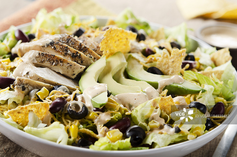 节日塔可沙拉图片素材