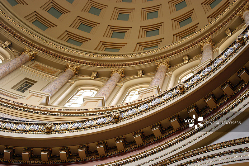 威斯康星州议会大厦圆顶图片素材