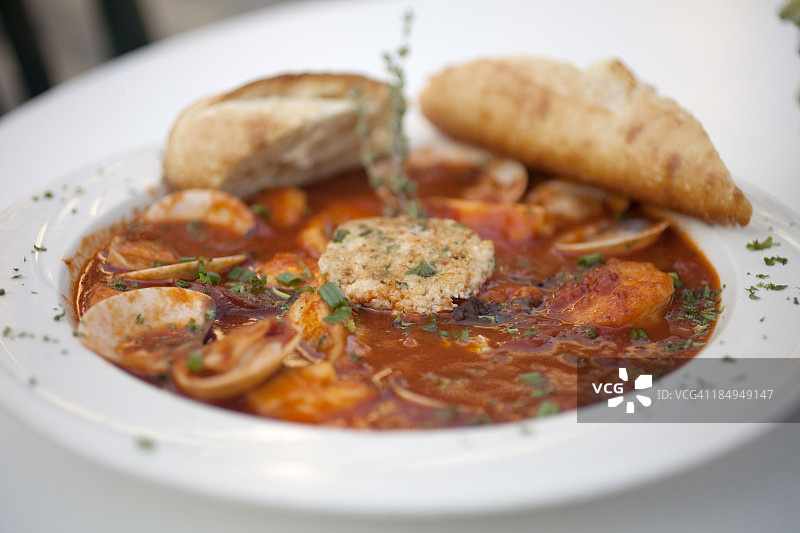 乔皮诺海鲜汤图片素材