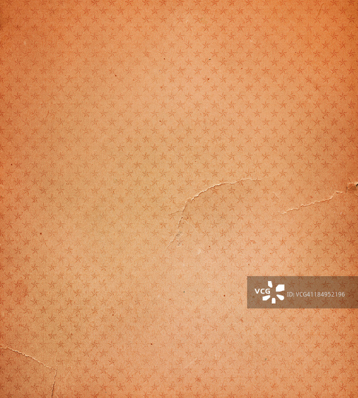 带有小星星图案的撕裂纸张图片素材