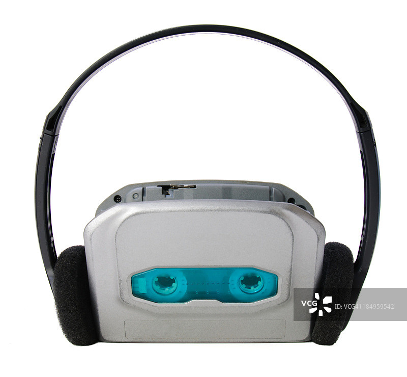 随身听和耳机图片素材