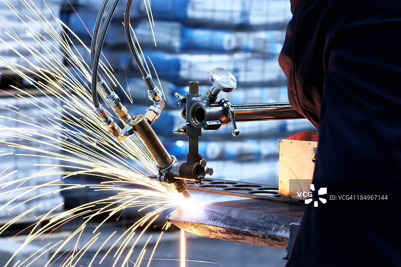 金属切割图片素材