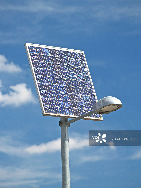 太阳能路灯图片素材