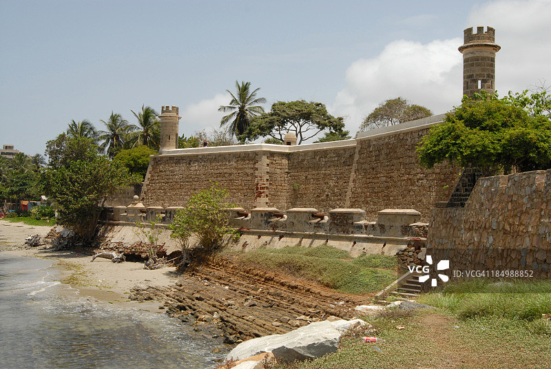 帕姆帕塔的圣卡洛斯城堡图片素材