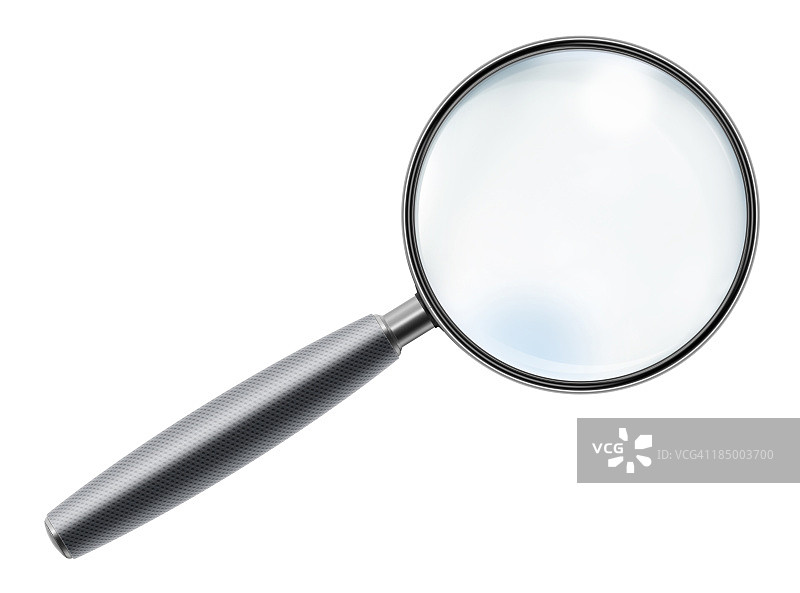 橡胶手柄放大镜图片素材