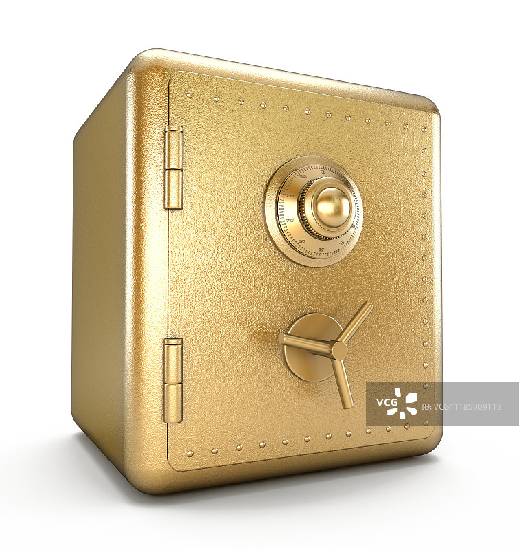 金色保险箱图片素材