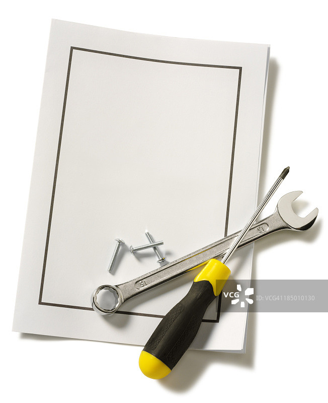 带复制空间的工作工具图片素材