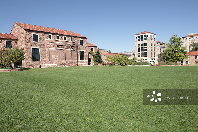 科罗拉多大学博尔德分校校园图片素材