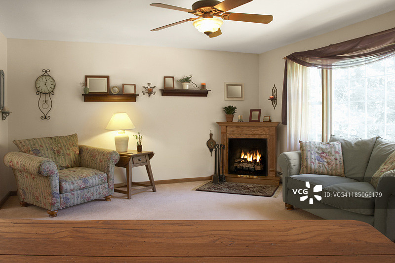 舒适的客厅图片素材