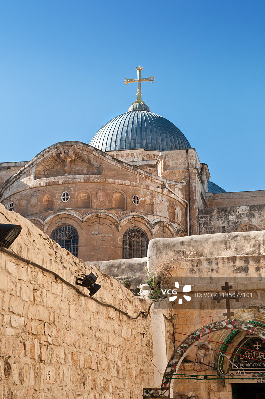 圣墓教堂穹顶图片素材