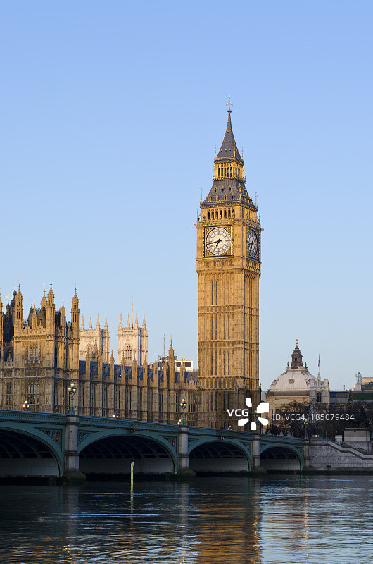 大本钟和威斯敏斯特，伦敦图片素材