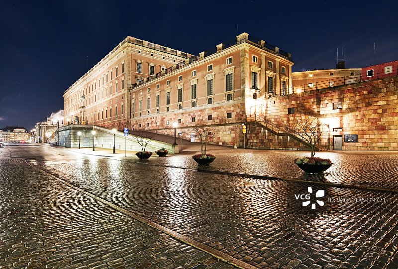 斯德哥尔摩王宫图片素材