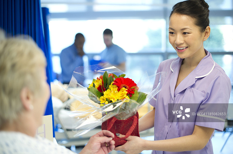 医院鲜花图片素材