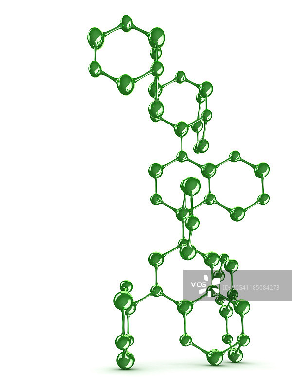 3D分子结构图片素材