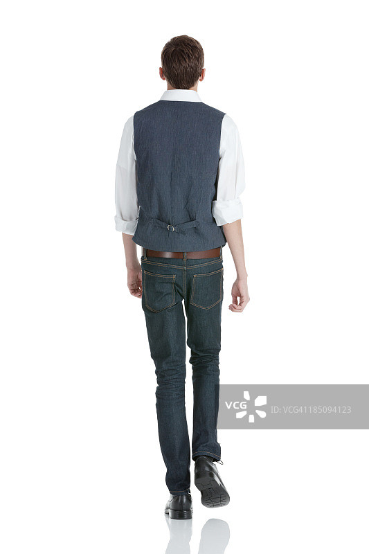 男子的背影图片素材