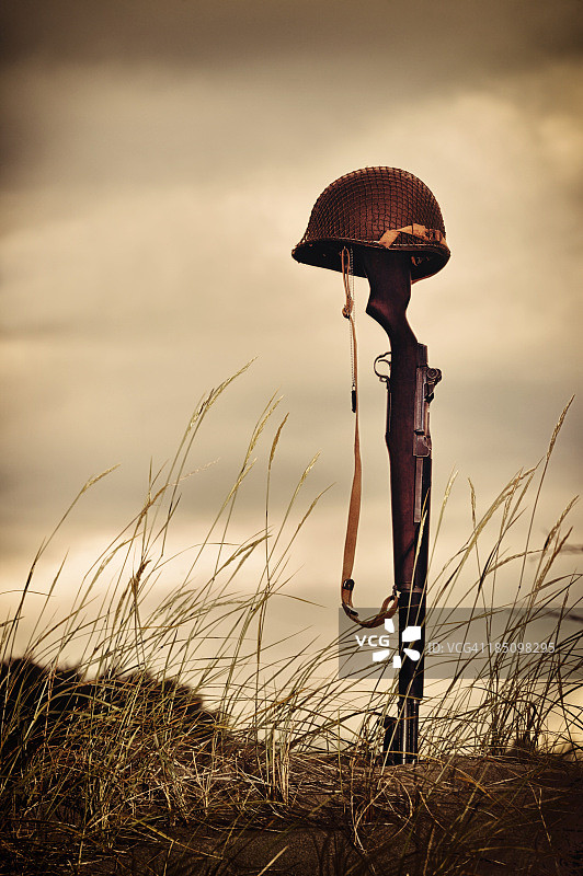 战场英雄墓碑图片素材