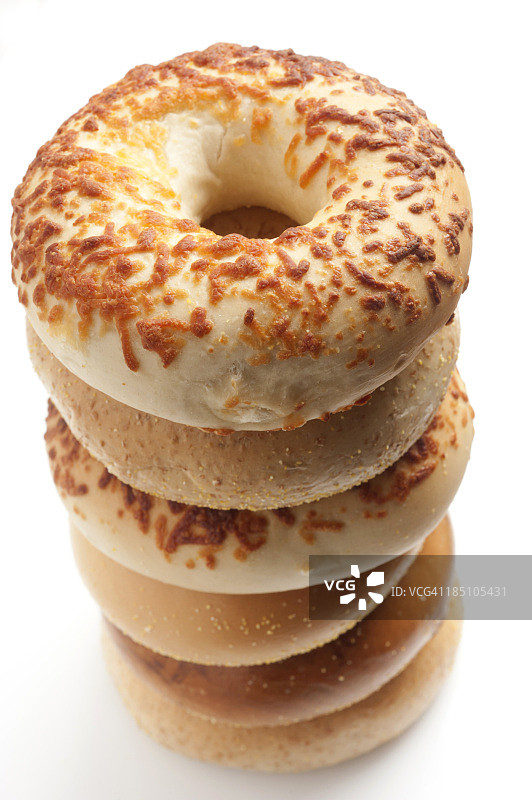 什锦百吉饼图片素材