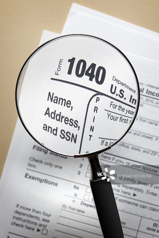 税务审计图片素材