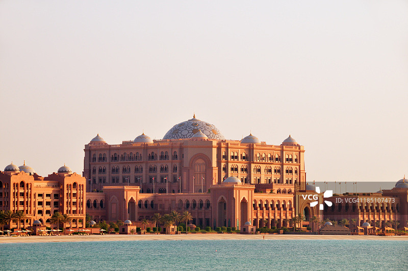 阿布扎比阿联酋宫酒店图片素材