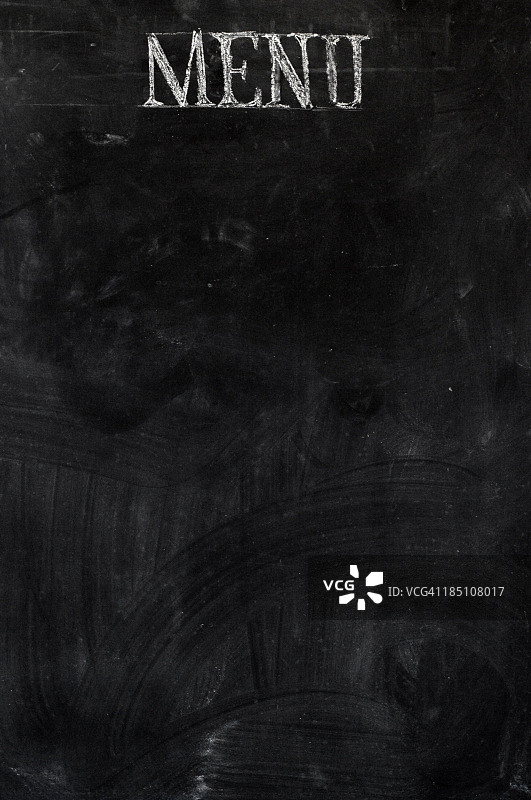 带有菜单标签的黑板图片素材