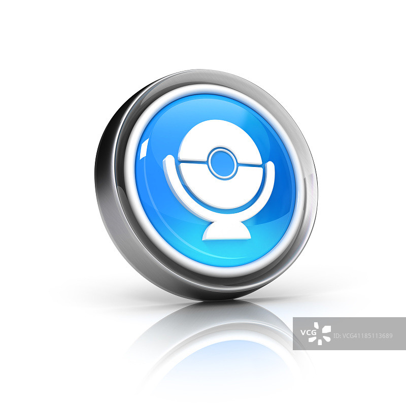 网络摄像头或监控图标图片素材