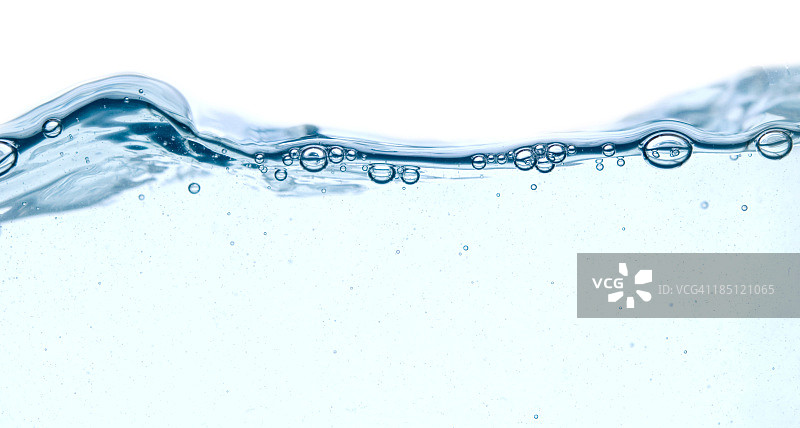 气泡在水中图片素材