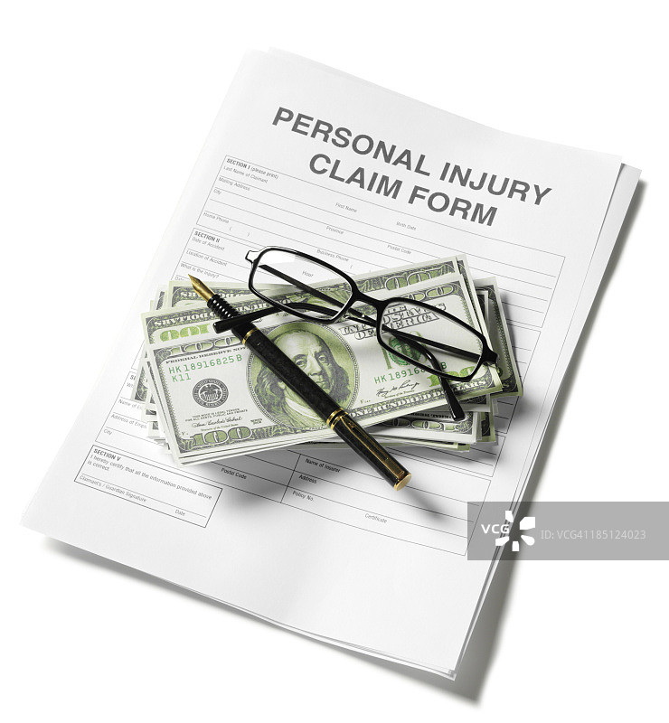 人身伤害索赔申请图片素材